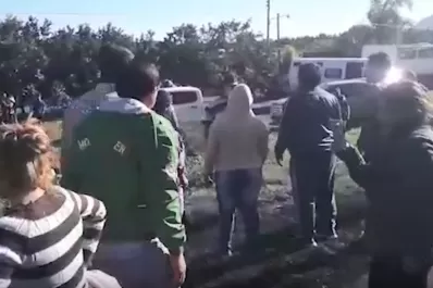 Video: siguen los cortes de ruta en El Cadillal y la tensión aumenta