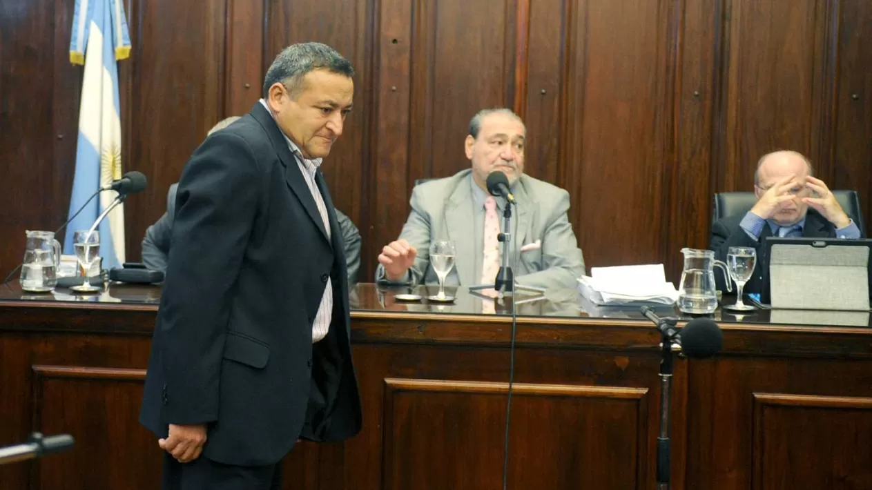 TESTIMONIO CLAVE. El ex comisario Enrique García fue condenado por su participación en el hallazgo del cuerpo. la gaceta / foto de hector peralta
