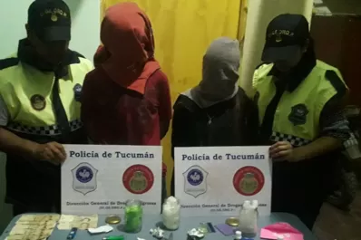 Barrio Sur: detienen a dos menores con una gran cantidad de droga