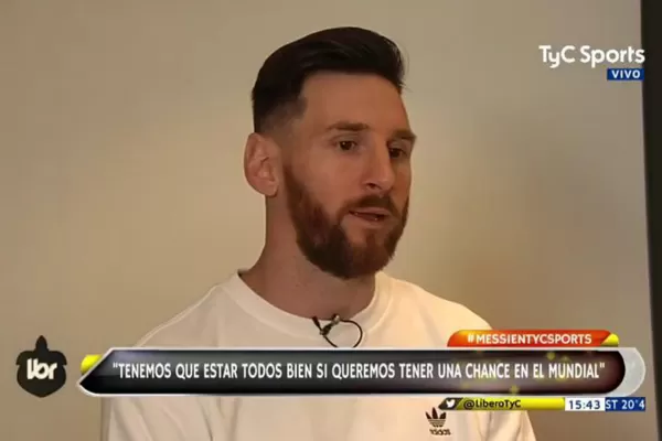 Lionel Messi: hacer un buen Mundial es estar entre los cuatro mejores