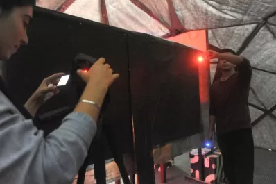 Una invitación a jugar con la luz y a descubrir sus efectos