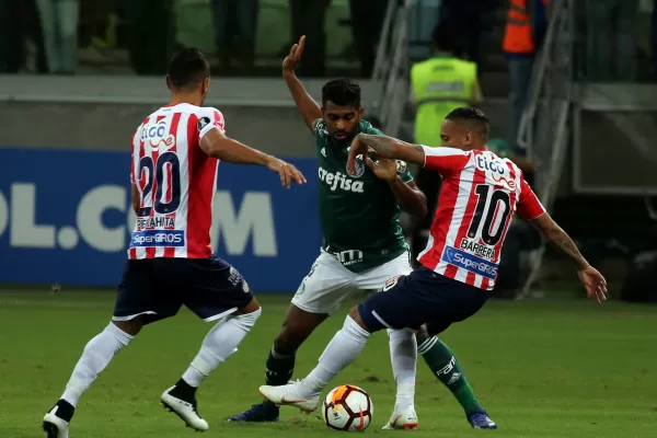 Libertadores: Palmeiras derrotó a Junior y facilitó la clasificación xeneize