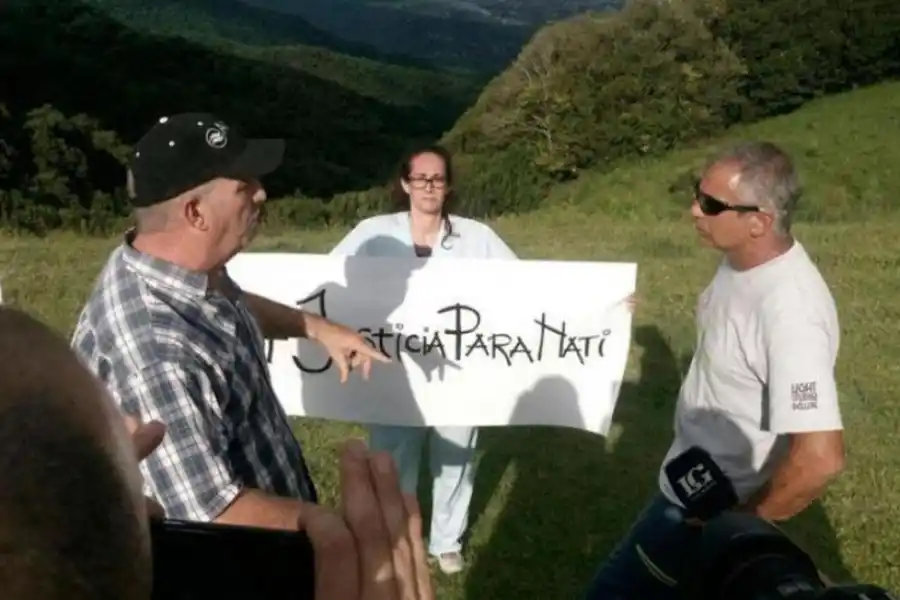 TENSIÓN. Encuentro de Bujazha con el padre de Natalia el 3 de enero la gaceta / archivo