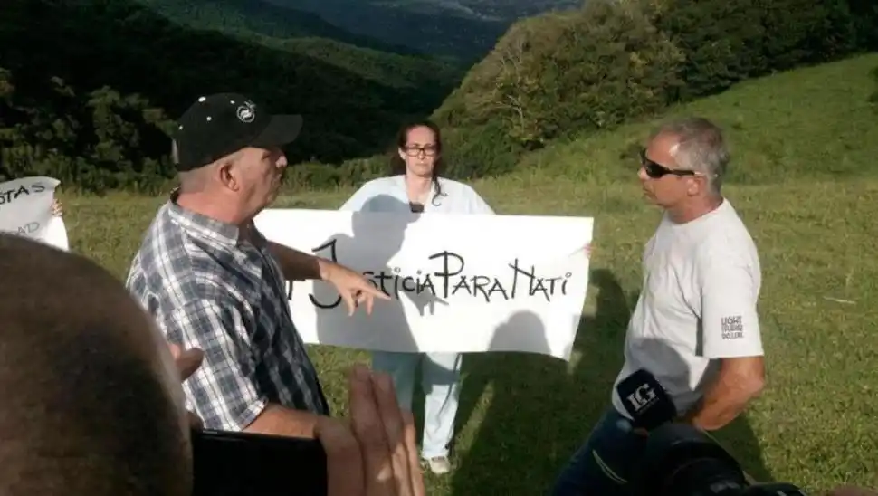 TENSIÓN. Encuentro de Bujazha con el padre de Natalia el 3 de enero la gaceta / archivo