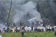 Se estrelló un avión tras despegar del aeropuerto de La Habana: habría tres sobrevivientes