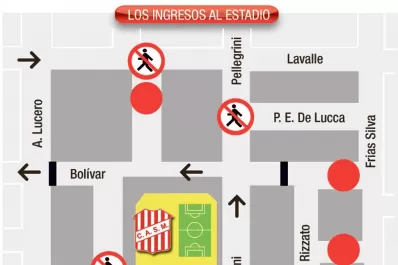 San Martín vs Agropecuario: cómo será el operativo de seguridad en La Ciudadela