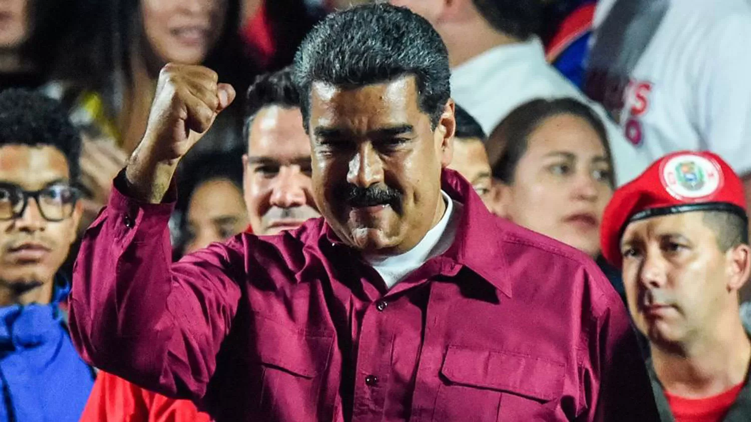 COMICIOS. Nicolás Maduro, presidente reelecto de Venezuela. FOTO TOMADA DE LA VANGUARDIA.