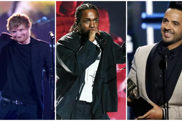 Premios Billboard: Ed Sheeran, Kendrick Lamar y Despacito, los grandes ganadores