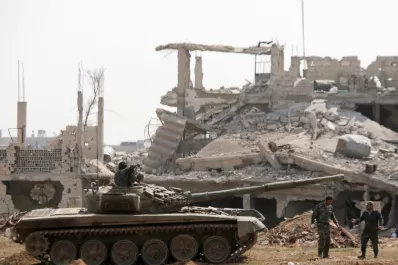 Siria, campo de batalla de potencias regionales