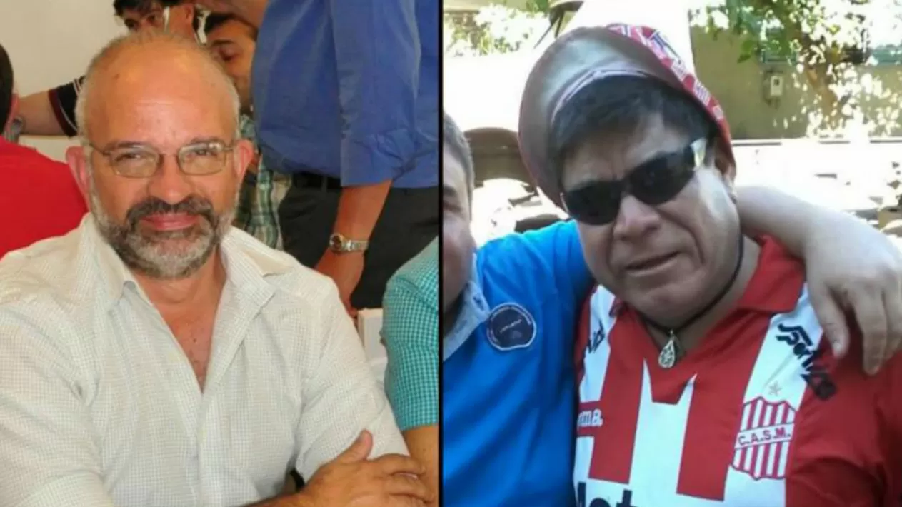 VICTIMAS. Miguel Morandini y Víctor Hugo Aranda, dos de las tres personas fallecidas.