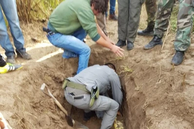 En Monteagudo, la marihuana caía del cielo