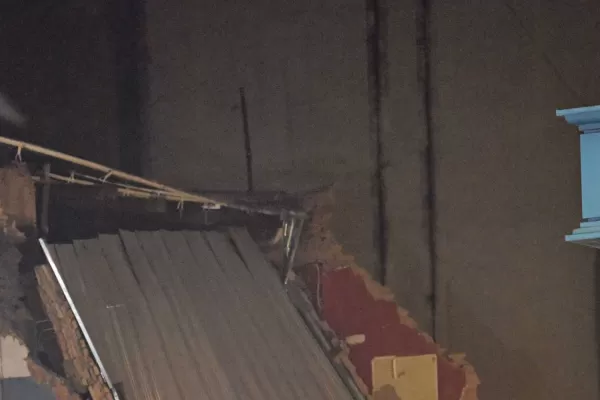 Gente corriendo, gente gritando, gente ayudando