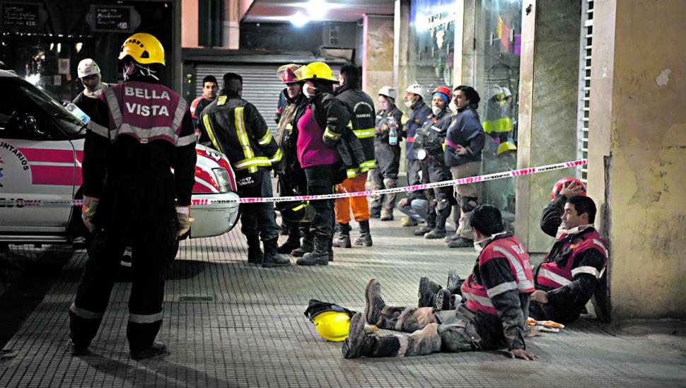 Una triple tragedia fue el epílogo de la obra del ex teatro Parravicini