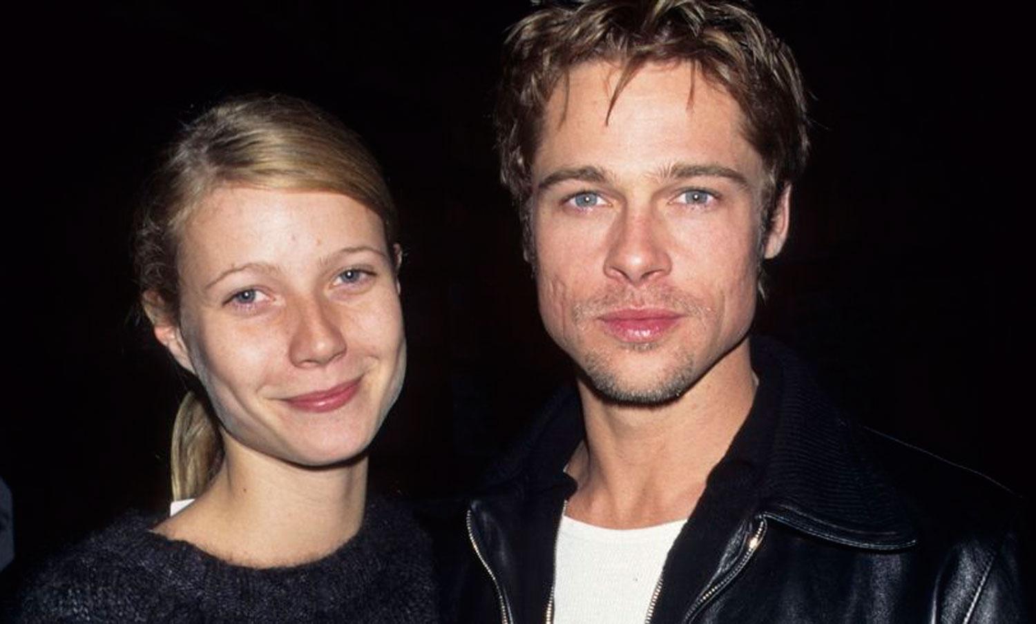 Gwyneth y Brad. Los actores fueron pareja años atrás. FOTO TOMADA DE HARPERSBAZAAR.COM