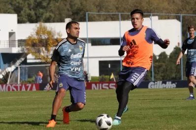 Sampaoli probó el posible equipo titular que enfrentará el martes a Haití