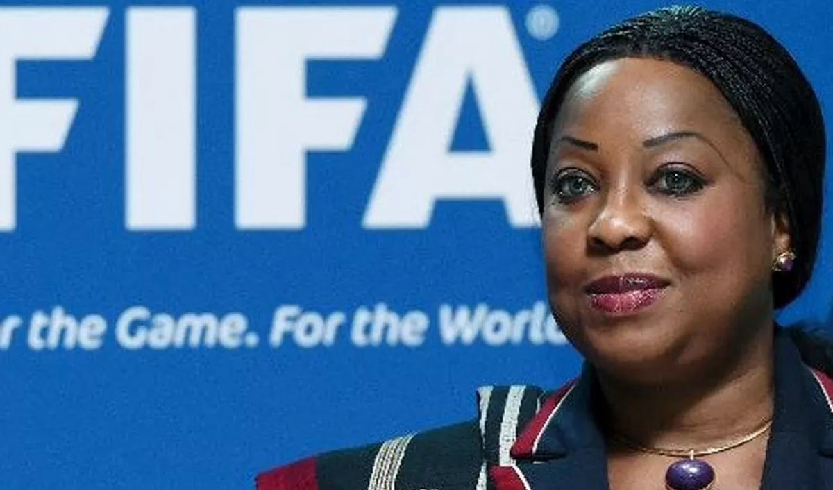 Fatma Samoura, primera mujer secretaria general de la FIFA. FOTO TOMADA DE BIZNISAFRICA.COM