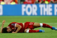 Lo que nadie quería: Salah se tuvo que retirar lesionado tras un encontronazo con Ramos