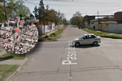 Amenazaron a un taxista, le robaron el auto y chocaron en la huida: quedaron detenidos