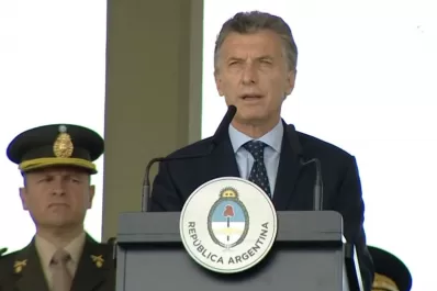 Macri: necesitamos Fuerzas Armadas que brinden apoyo a las fuerzas de seguridad para cuidar a los argentinos