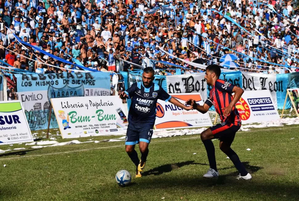 FIGURA. Sebastián Dip aporta       goles para Deportivo Marapa.  la gaceta / foto de Osvaldo Ripoll