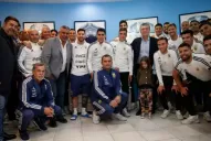 Cómo fue la despedida de Macri a los jugadores de la Selección argentina