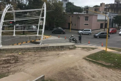 Cortaron el túnel de la calle Córdoba por repavimentación