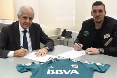 Antes de su partida al Mundial de Rusia, River blindó al arquero Franco Armani