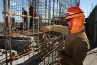 Datos oficiales: la construcción se expandió un 14% en abril
