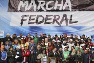 La Marcha Federal concluyó con un nuevo pedido para que la CGT convoque a un paro general