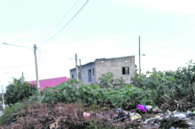 Lote baldío polémico