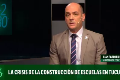Lichtmajer: viene atrasado el plan de obras con construcción de escuelas en Tucumán