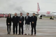 Se inauguró la nueva ruta aérea que une Tucumán con San Pablo