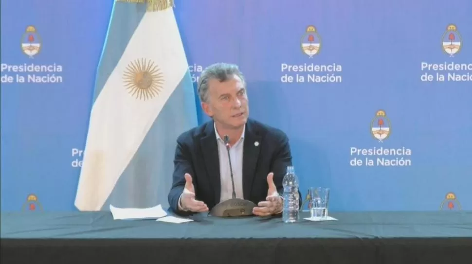 PREMISA. Frente a los problemas de un abultado déficit fiscal y el encarecimiento del crédito externo, Macri trata de lograr una ayuda financiera inmediata del FMI. 