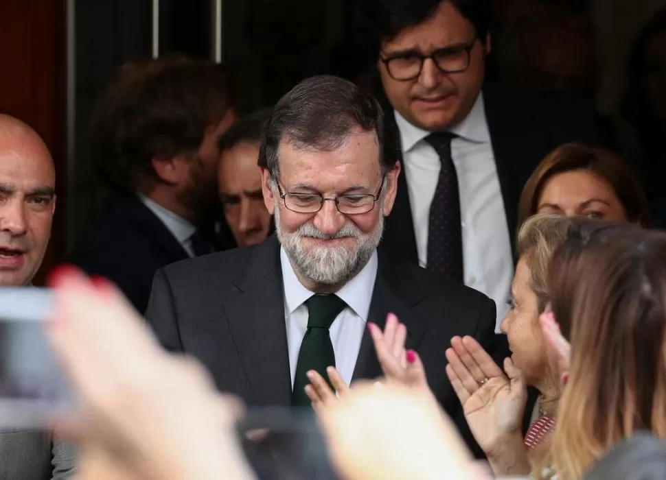 FUTURO INCIERTO. El PP definirá el rol de Rajoy en la política del partido. Reuters