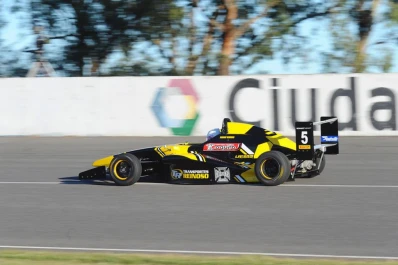 Reinoso, que largó desde la pole, fue 4° en Rafaela