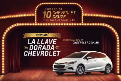 Buscá una de las 10 llaves doradas en Gemsa y ganá un Chevrolet Cruze