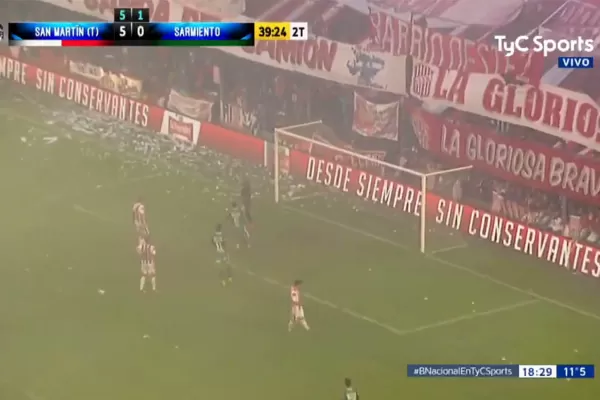 Encuesta: ¿los hinchas fueron los responsables del gol que Sarmiento le marcó a San Martín?