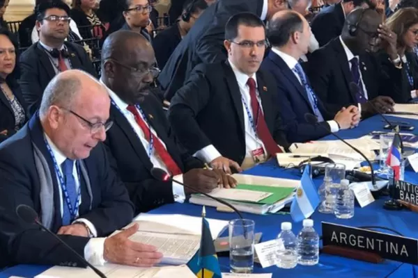 Video: el canciller argentino mantuvo un duro cruce con su par de Venezuela en la OEA