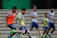 Meza sigue convenciendo a Sampaoli, que ya lo probó de titular