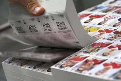 Robaron más de 3 millones de figuritas del álbum del Mundial de Rusia 2018