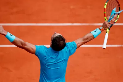 Tuve un poco de suerte con la lluvia, reconoció Nadal luego de vencer a Schwartzman