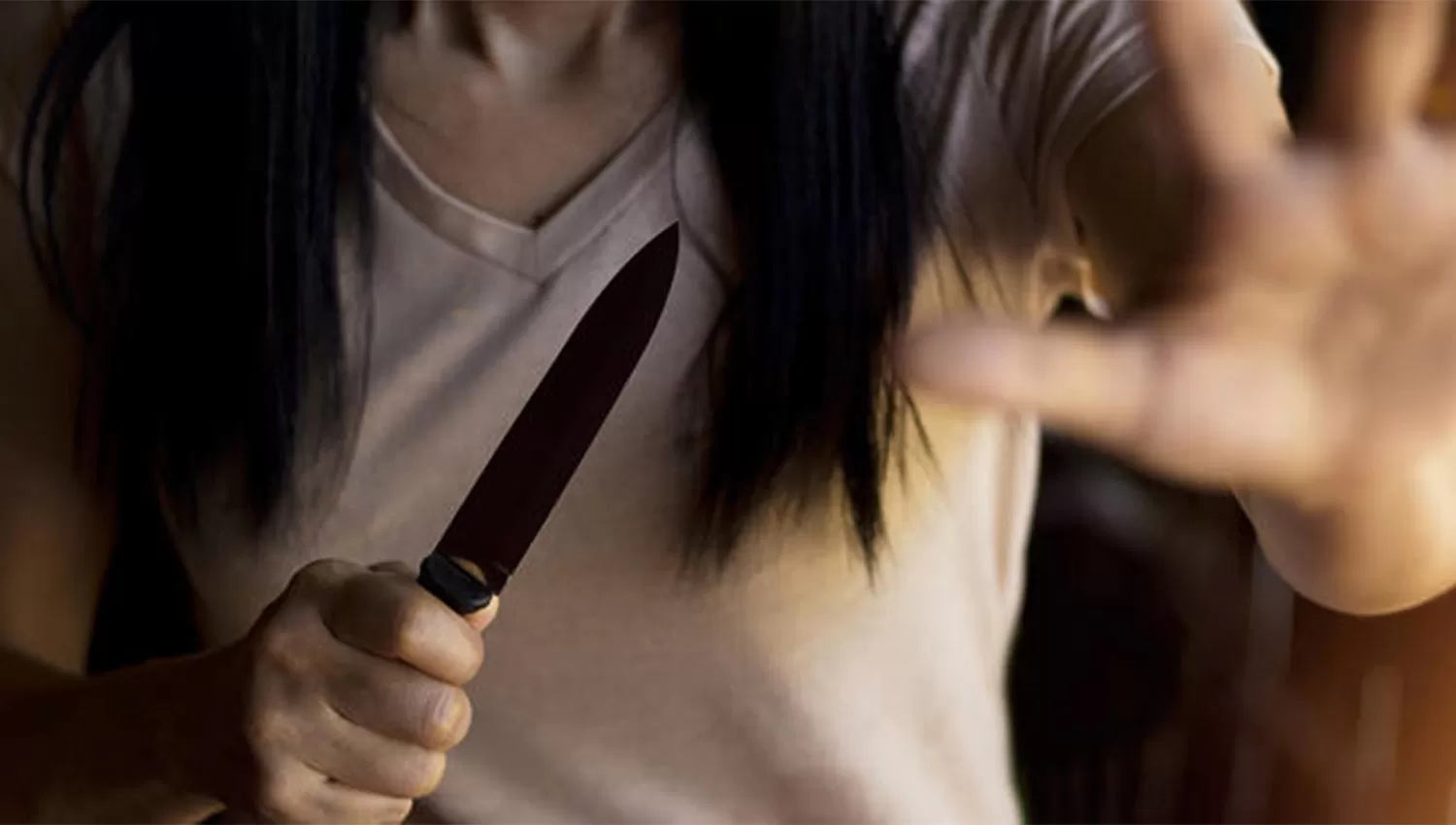 VIOLENCIA. Según el hombre, la mujer tomó un cuchillo de la cocina y lo amenazó. IMAGEN ILUSTRATIVA