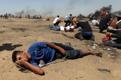 La frontera de Gaza vuelve a teñirse de sangre y muerte