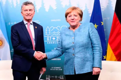Macri se reunió con Theresa May y Angela Merkel en la cumbre del G-7