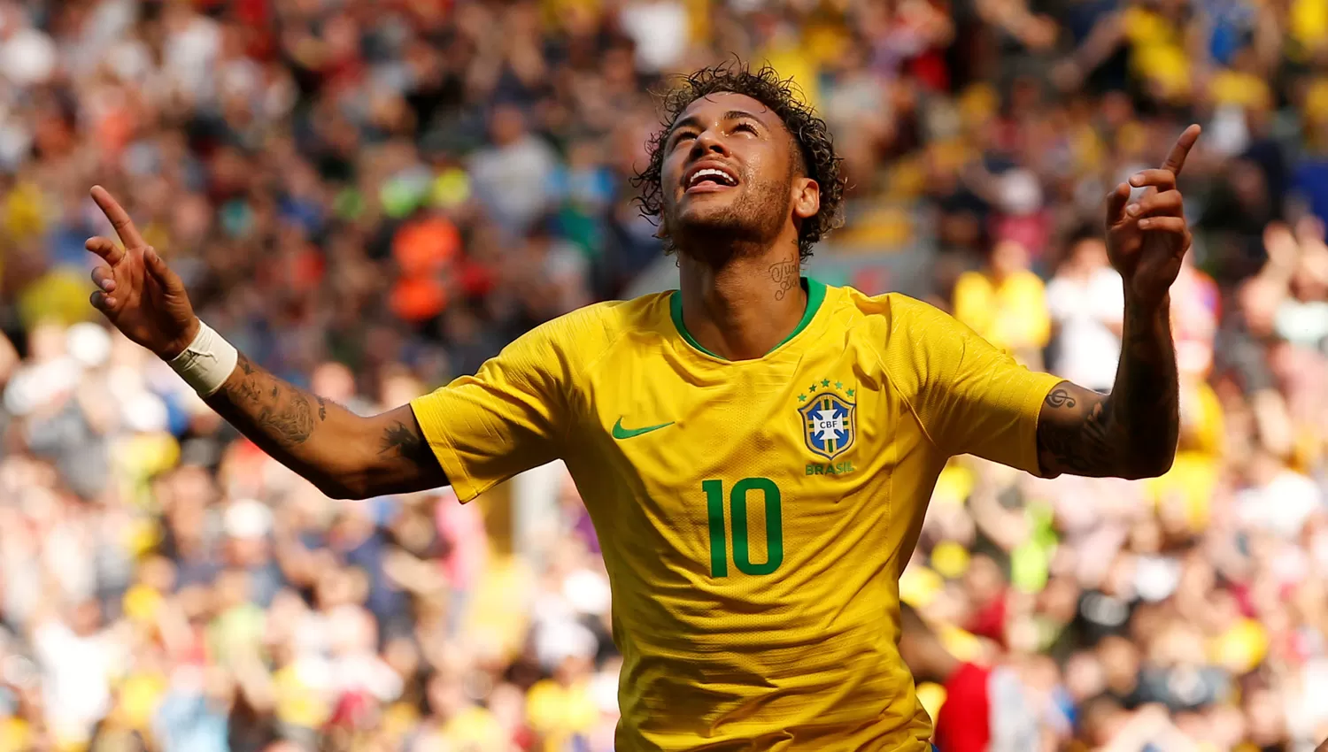 LA ESPERANZA. Neymar es la estrella de Brasil, que sueña con otro título mundial, esta vez en Rusia 2018. ARCHIVO