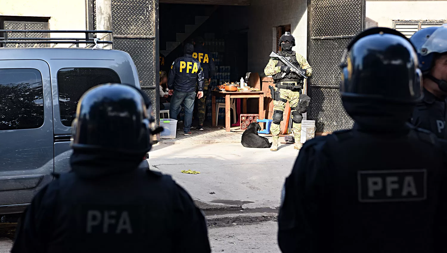 Durante los operativos se secuestraron más de cinco kilos de droga. LA GACETA/FOTO DE JOSÉ NUNO
