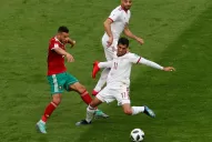 Irán venció a Marruecos en el último minuto