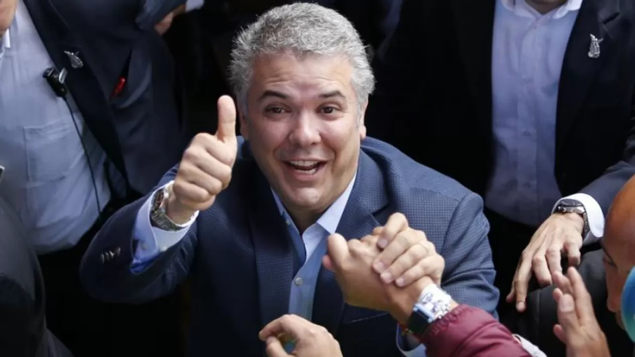 Iván Duque será el nuevo presidente de Colombia. FOTO TOMADA DE ELCOMERCIO.PE