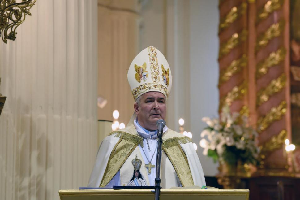 VIAJE A ROMA. El arzobispo Sánchez recibirá el palio.LA GACETA / FOTO DE ANALÍA JARAMILLO.