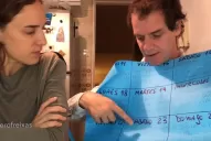 Siguen los videos de la pareja del Mundial: este es mi calendario disponible para la vida